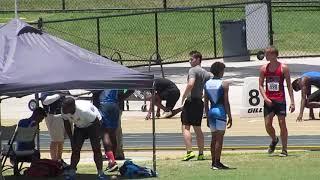 Marc-Anthony Stiff (15 yrs old) runs PR 23.2 seconds in 200m dash from Lane 8 BAYTAF