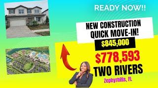 M/I Homes | Sonoma Model | Two Rivers | Zephyrhills FL | Quick Move-In | Ready NOW!!