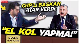 CHP'li Tuzla Belediye Başkanı AKP'li Üyenin Tahrikine Daha Fazla Dayanamadı! "El Kol Yapma!"