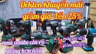 Dekton siêu khuyến mãi giảm giá lên đến 70% |Máy Xây Dựng Hồng Nhiên