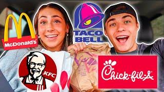 Letting The Person In Front Of Us Decide What We Eat For 24 Hours! *picky eaters edition*