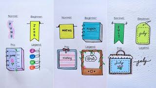 13 Cute & Easy Paper Note Ideas for Journals & Notebooks 