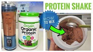 Orgain Organic Protein Powder Review.  Great for Shakes and Smoothies!!