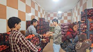 A Tough but Blessed Day for Kamal!  Working at the Fruit Market ️ + A Special Apology!