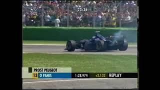 F1 San Marino 1999 Qualifying Panis Engine Blow Up (DF1)