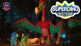 The Mythical Flying Dinosaur, Coa 🪽 | Super Dino (14-Minute Cartoon for Kids!)