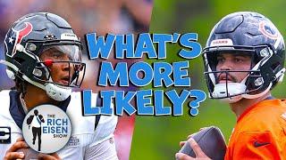 What’s More Likely: Rich Eisen Talks Texans, Bears, Falcons, Patriots, Lions, Steelers & More!