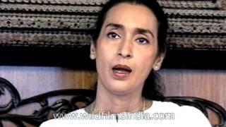 Actress Nutan talks about Bimal Roy