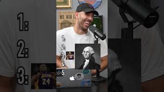 LEGENDARY PEOPLE Ranking! Where Does Kobe Go?! #shorts #legends #kobe #ranking #elvis