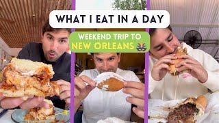 Everything I Ate in A Weekend Trip To NEW ORLEANS! 