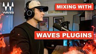 Making a song from SCRATCH with WAVES Plugins (FL STUDIO 21)