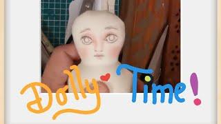 How to make a fabric doll from scratch (Music and text only ) PART 1.