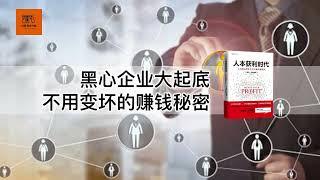 《人本获利时代》 黑心企业大起底！不用变坏的赚钱秘密【youtube字幕】| 好书精读推荐，见识决定格局，读书改变命运