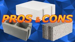 AAC Block vs LECA Block vs Hollow Concrete Block - Which One to Choose ?