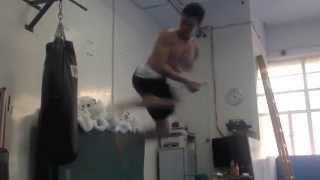 Trick kicking bags