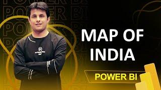 3.6 How to create Map of India in Power BI | Power BI Tutorials for Beginners | By Pavan Lalwani
