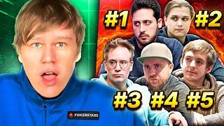 Me VERSUS The 5 Best Poker Players in the World