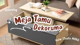 DEKORUMA | Unboxing Meja Tamu MAKO Heim Studio