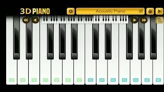 how to play D4 in piano  love blackpink