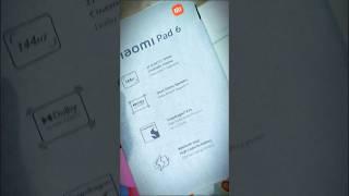 PHONOMANIA.BLR - Xiaomi Pad 6 - 8GB 256GB - 2 months old - Used Phones in Bangalore