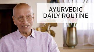 Vasant Lad MASc on the Deeper Meaning of Dinacharya (Daily Routine) | Ayurveda Education