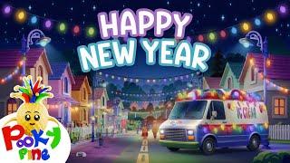 Happy New Year Song for Kids  | Kids Fun Celebration & Sing-Along for Toddlers!