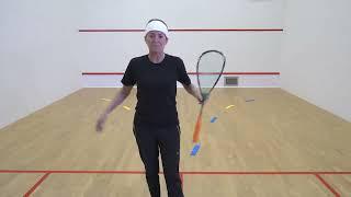 Beginner Level 2 - Movement Drills with Pro Squash coach Liz Irving