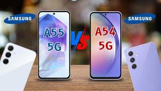 SAMSUNG GALAXY A55 5G VS SAMSUNG GALAXY A54  Who is the Winner?