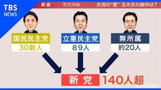 【news23】立民・国民が合流正式決定　協議難航のワケは？