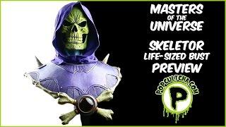 Masters of the Universe - Skeletor Life Sized Bust Preview