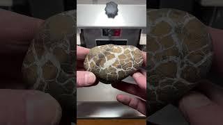 Polishing a Michigan Lightning Stone