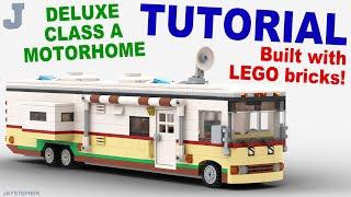 LEGO Tutorial - Deluxe Class A Motorhome How To