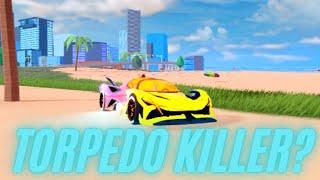 Aperture vs Torpedo race speed test in Roblox jailbreak