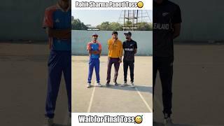 Rohit Sharma Panoti toss in Champions trophy #shorts #cricket