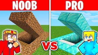 Minecraft NOOB vs PRO: GEHEIME BASIS BAU CHALLENGE in Minecraft! 