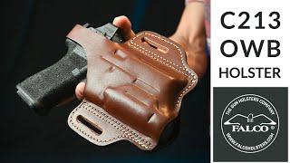 Little Bit of Education & a Lot of Fun - Leather Light Bearing OWB Holster C213