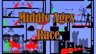 24 Marble Race EP.08 : Middle Ages Race (by Algodoo)