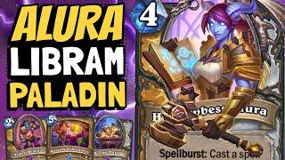 ALURA IS BROKEN!! Cheating Huge Spells on Turn 4 is OP!! | Scholomance Academy | Hearthstone