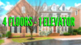 You need an ELEVATOR to explore this house?!? | Luxury Homes in Bethesda MD