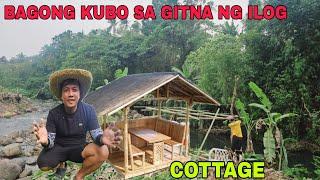 Paggawa ng Bagong  Kubo sa Gitna na Ilog Yare sa Kawayan...BAGONG TAMBAYAN nilinis namin Paligid