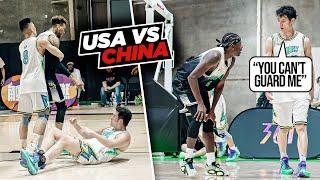 USA vs CHINA EPIC Streetball Game GOT HEATED... | Ballislife vs 361