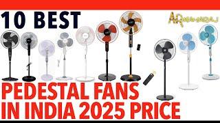  Top 10 Best Pedestal Fans in India 2025 |  Pedestal Fan Price | atomberg, USHA, V Guard, Havells