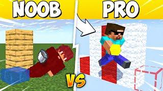 NOOB VS PRO: INSANE SKILL CHALLENGE in Minecraft