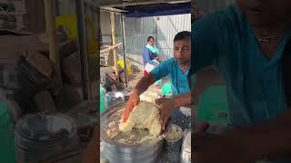 Pitai Paratha making