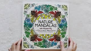 Nature Mandalas - Melpomeni Chatzipanagiotou Flip Through | Adult Colouring Book