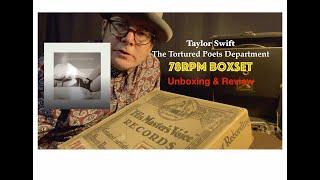 Taylor Swift (TTPD) box set, unboxing and review. 78rpm.