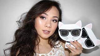 Karl Lagerfeld + Model Co Review & Tutorial | Eyeshadow Palettes