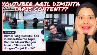 YOUTUBER AQILZULKIFLEE DIMINT4 TAPlS CONTENTT⁉️WINDAH