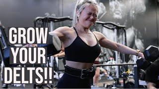 Improvement season intense DELT WORKOUT & update