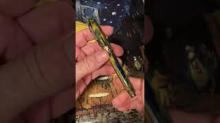 Visconti Van Gogh Series "Cafe Terrace at Night" fountain pen unboxing and first impressions